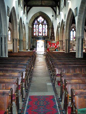 Sidmouth - The Nave Looking West